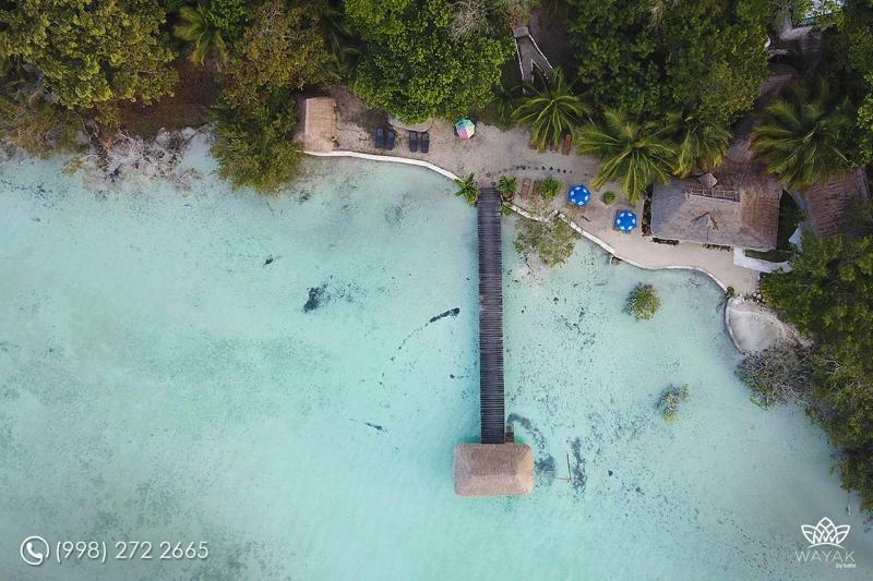 Hotel Pier Bacalar Luaran gambar